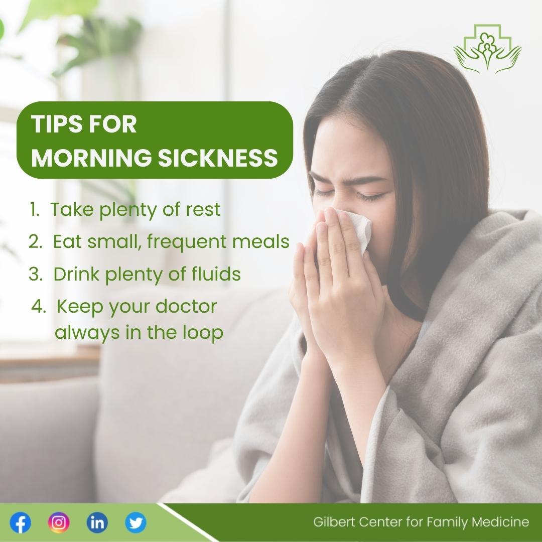 Tips for Morning Sickness Gilbert Center