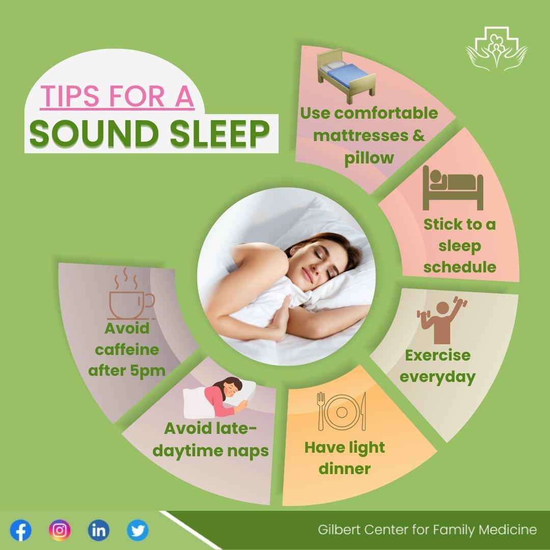 Tips For A Sound Sleep Gilbert Center tips-for-a-sound-sleep-gilbert-center