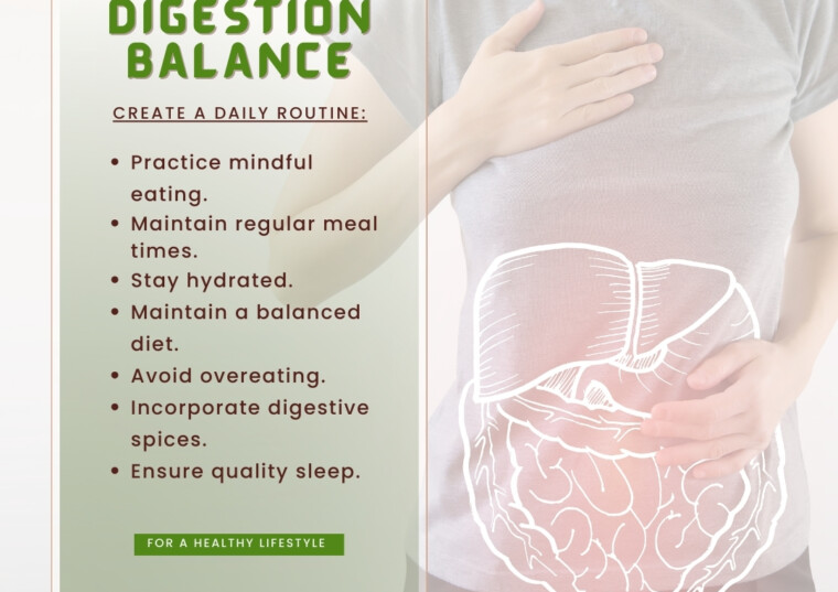 Digestion balance For Healthy Lifestyle