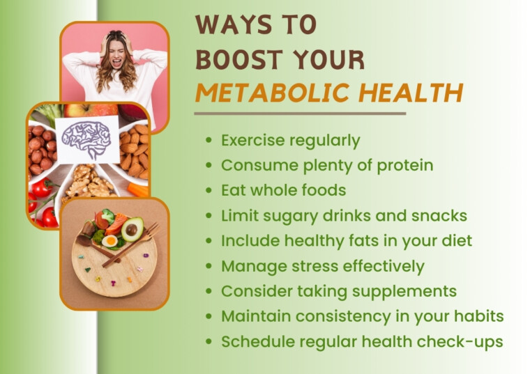 Ways To Boost Your Metabolic Health